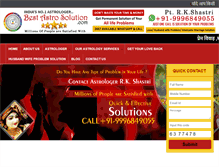 Tablet Screenshot of bestastrosolution.com
